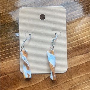 Oasis Twist Clay Earrings